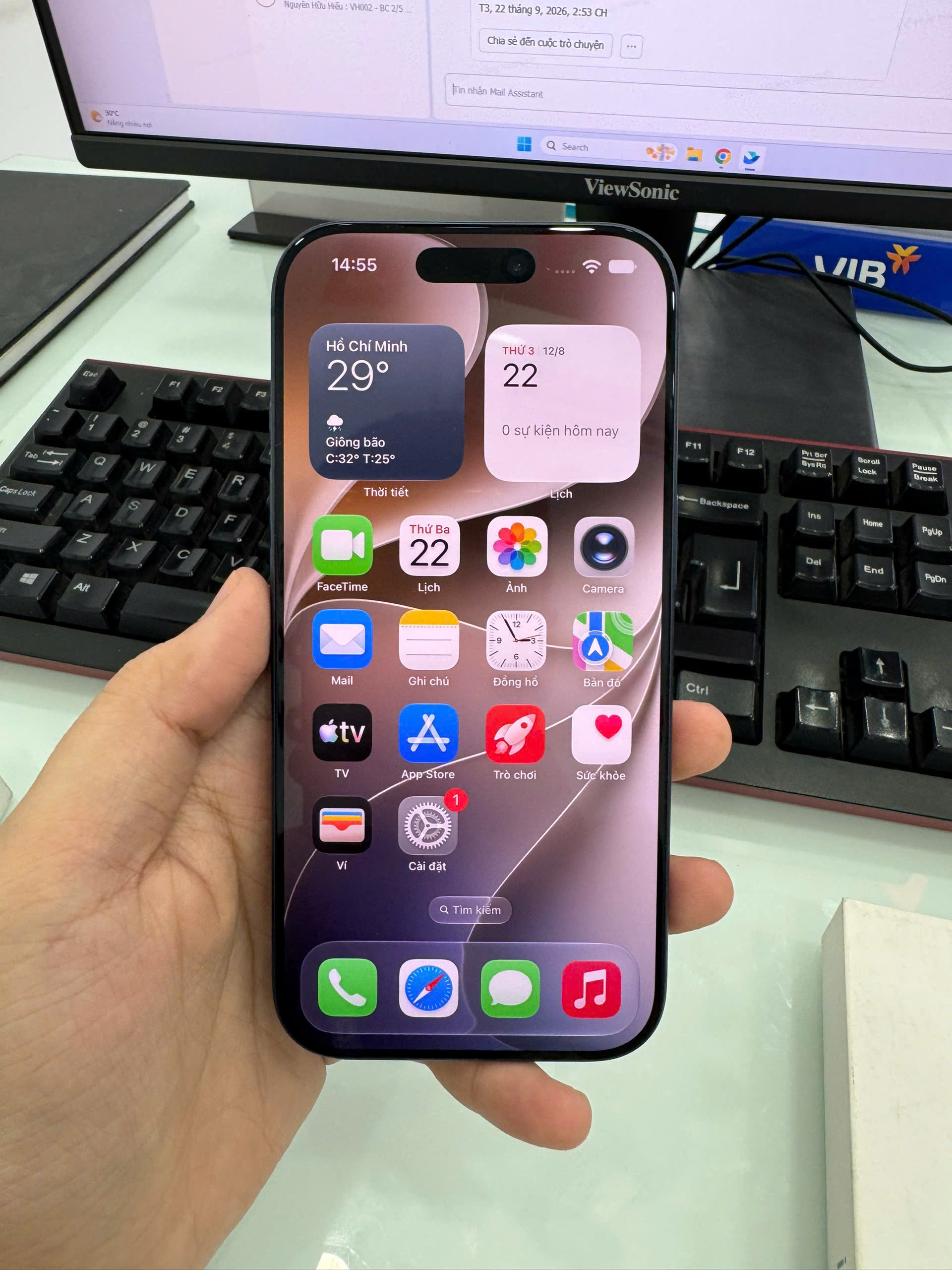 ĐTDĐ Apple iPhone 17 Pro 256GB Deep Blue