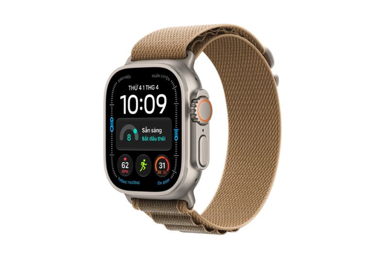Apple Watch Ultra 4 vẫn giữ phong cách thiết kế mạnh mẽ với thân đồng hồ lớn