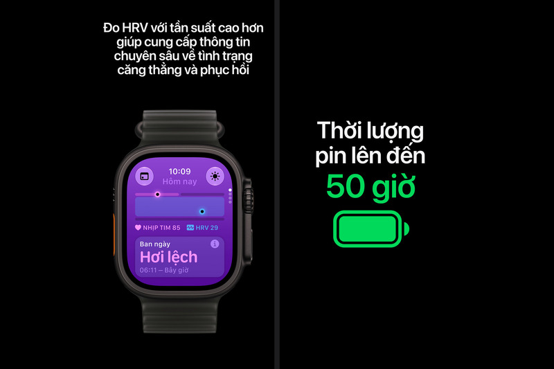 Khả năng sạc nhanh cũng giúp giảm áp lực.