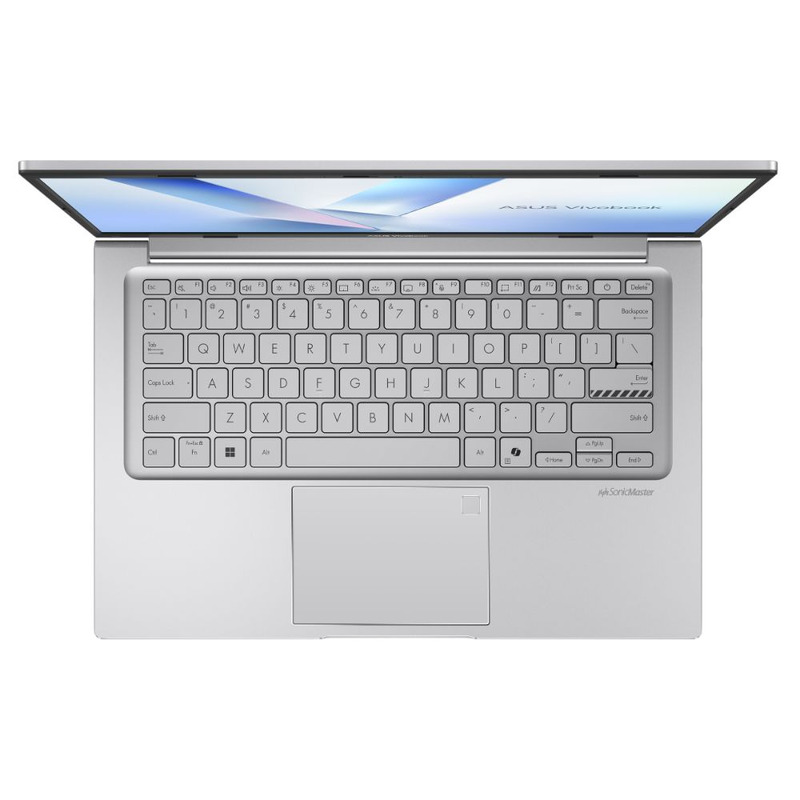 Laptop ASUS Vivobook 14 X1404MA-EB028W có bàn phím và webcam chú trọng tính thực dụng