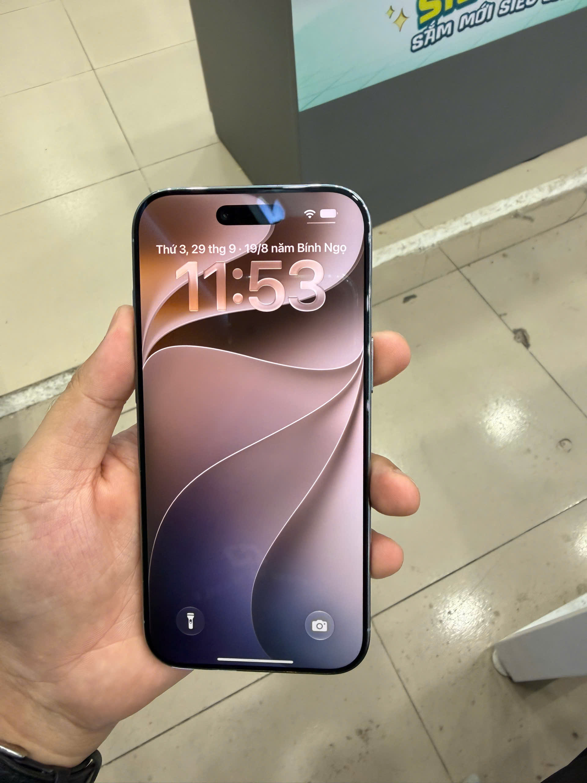 iPhone Air 256GB Xanh Da Trời - Hàng trưng bày - Chỉ dùng eSIM