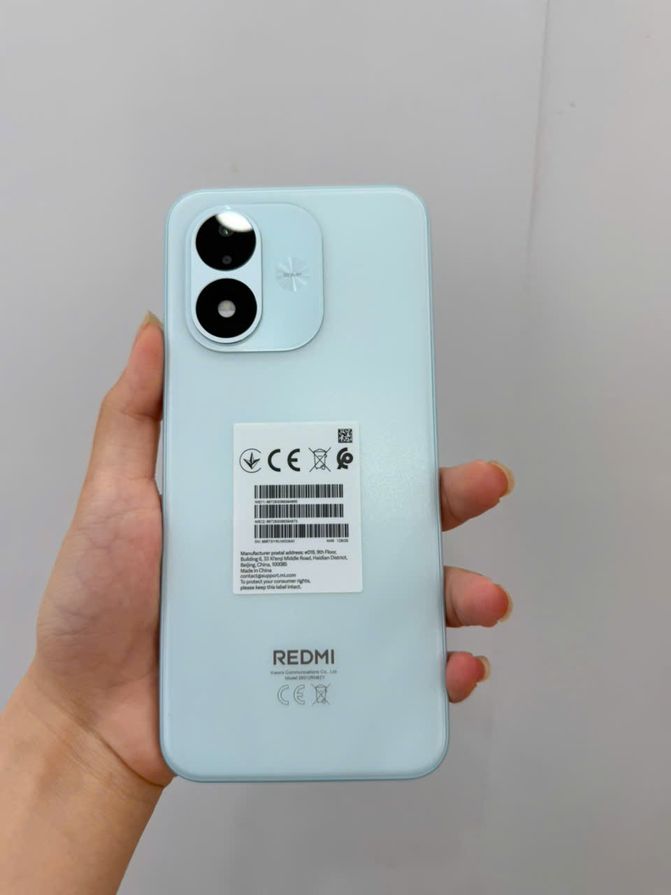 ĐIỆN THOẠI DI ĐỘNG (TEL) REDMI NOTE 17 6.99"/SNAP 6S 4G GEN 2/4G/128G/50MP+Auxiliary/16MP/7700mAh (26012RN62Y)/XANH (69390930337