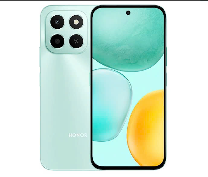 Điện thoại  HONOR X6c 6GB/128GB (NFC/AI) - Xanh (Ocean Cyan)