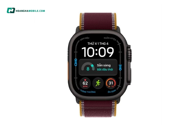 Apple Watch Ultra 4 sử dụng màn hình Retina Luôn Bật OLED góc rộng LTPO3. Apple Watch Ultra 4 sử dụng màn hình Retina Luôn Bật OLED góc rộng LTPO3.