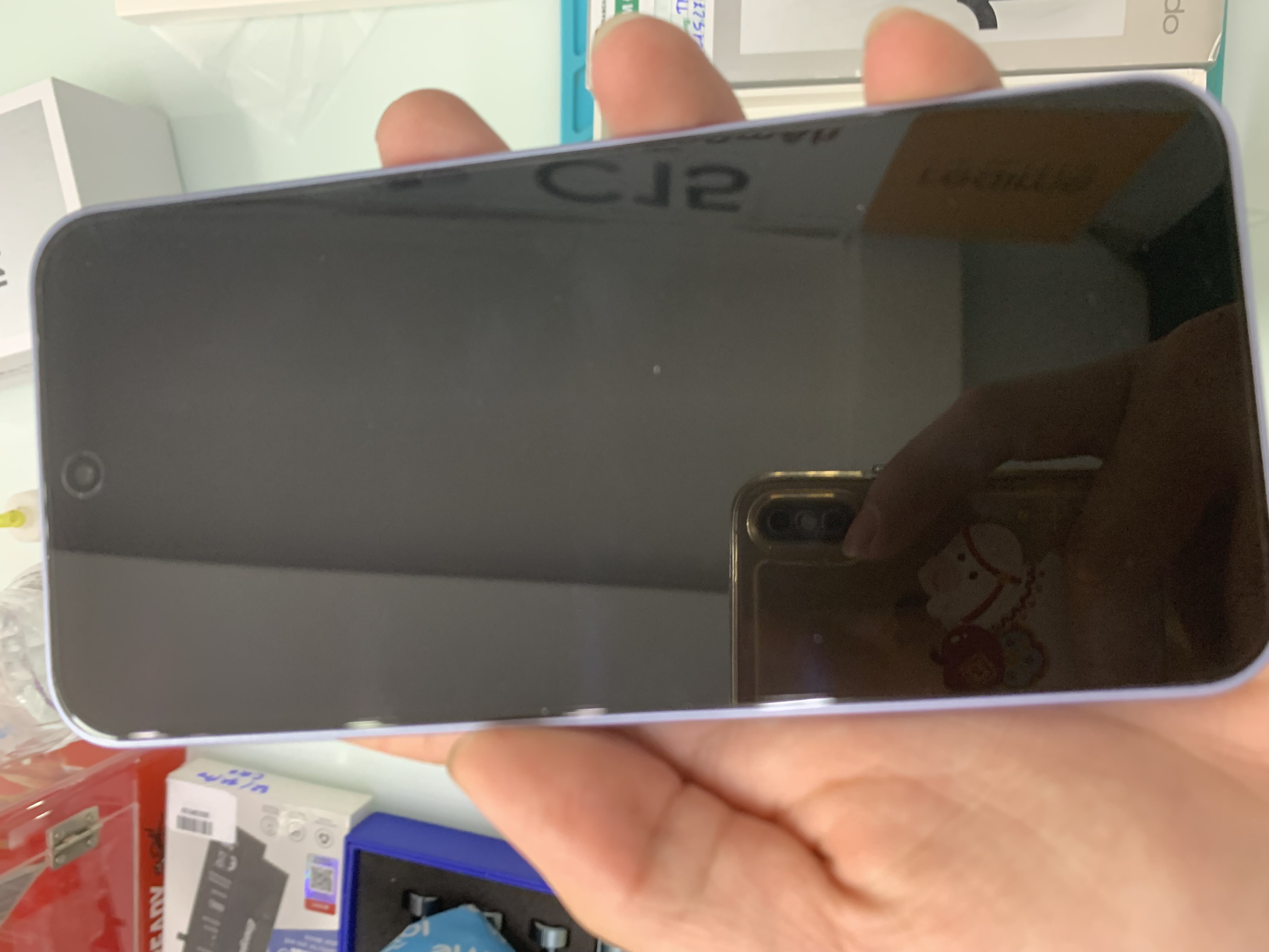 Điện thoại di động OPPO CPH2801 - Reno15 F 5G 8GB+256GB - Xanh nhạt