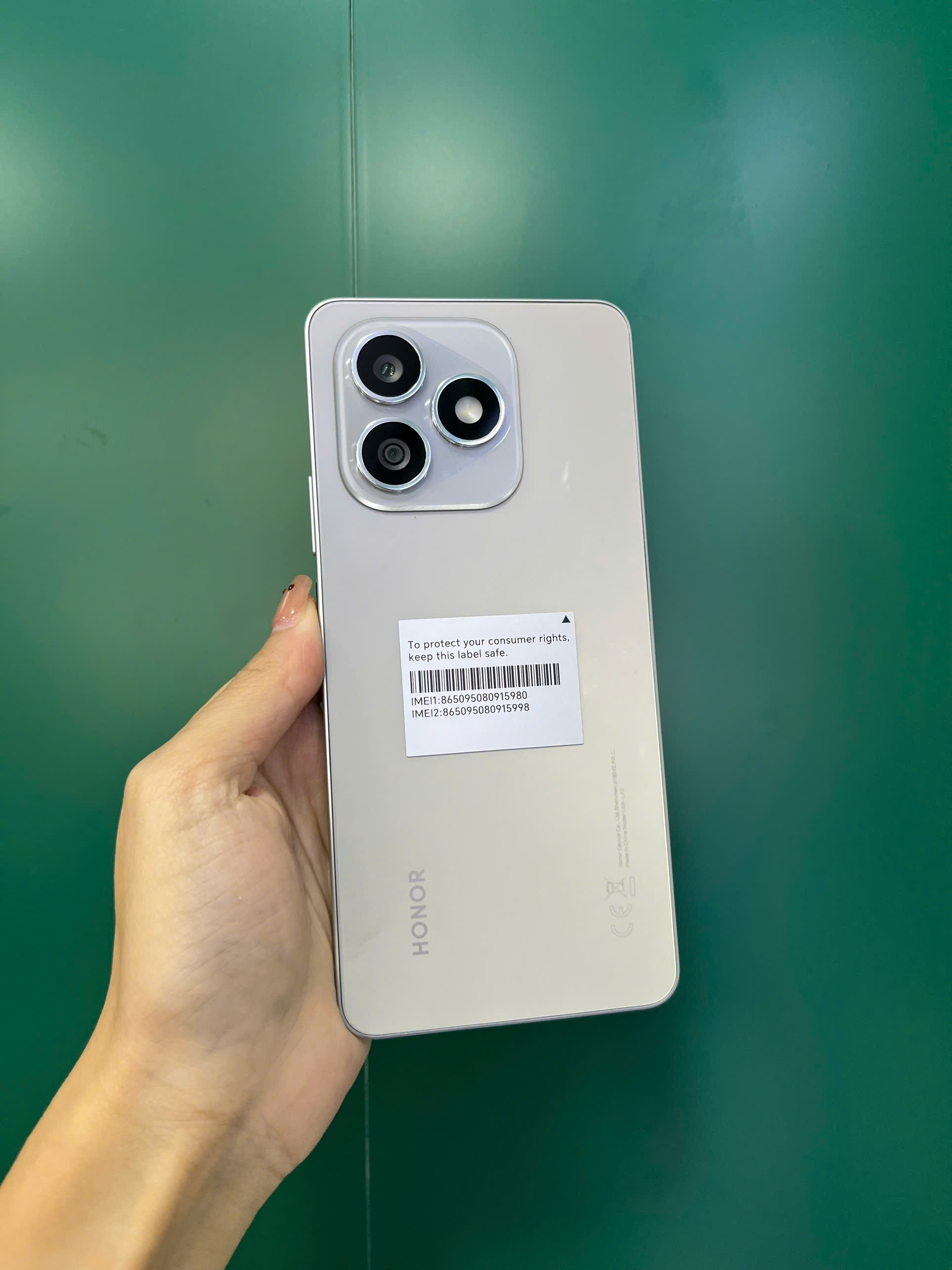 Điện thoại thông minh Honor X8d (8GB+128GB) Xám (Velvet Grey)_LNA-LX2GRA128 - 865095080915980 - LNALX2GRA128