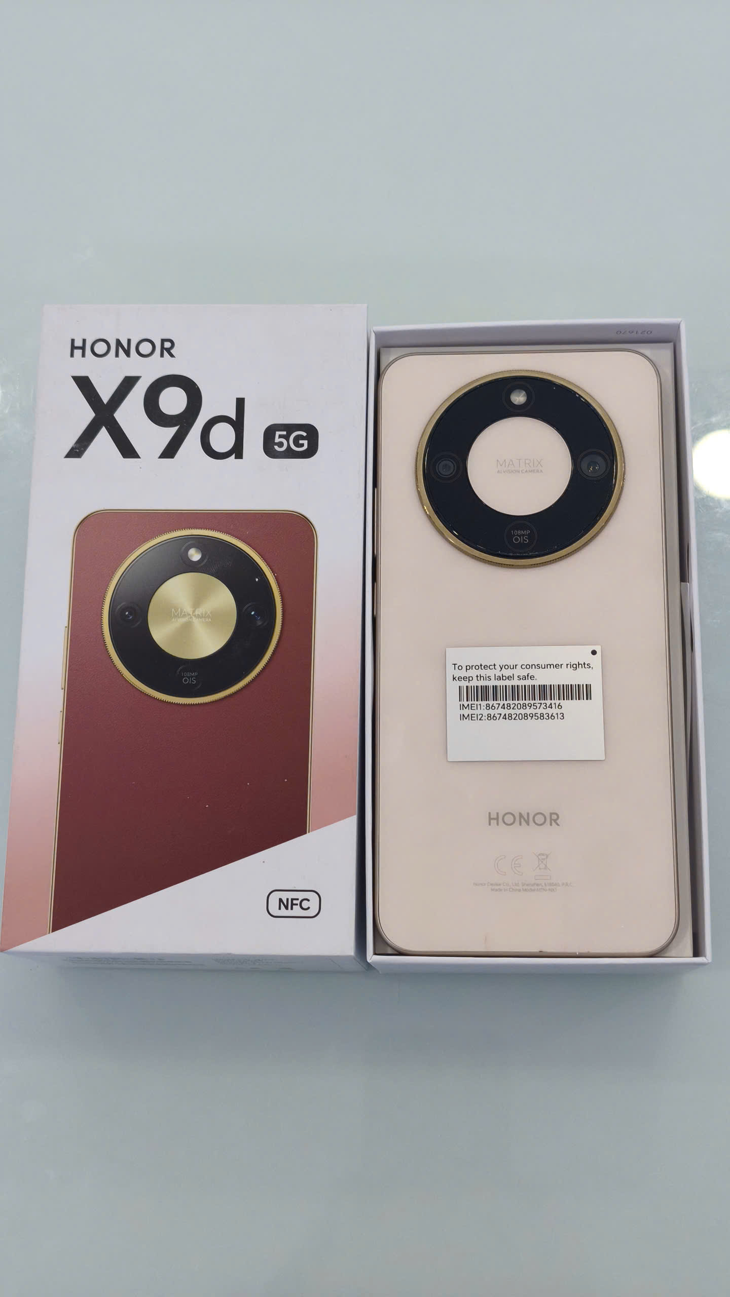 Điện thoại thông minh Honor X9d 5G (12GB+512GB) Vàng (Sunrise Gold)_MTN-NX1GOL12512 (Demo) - 867482089573416 - NX112512GZTN