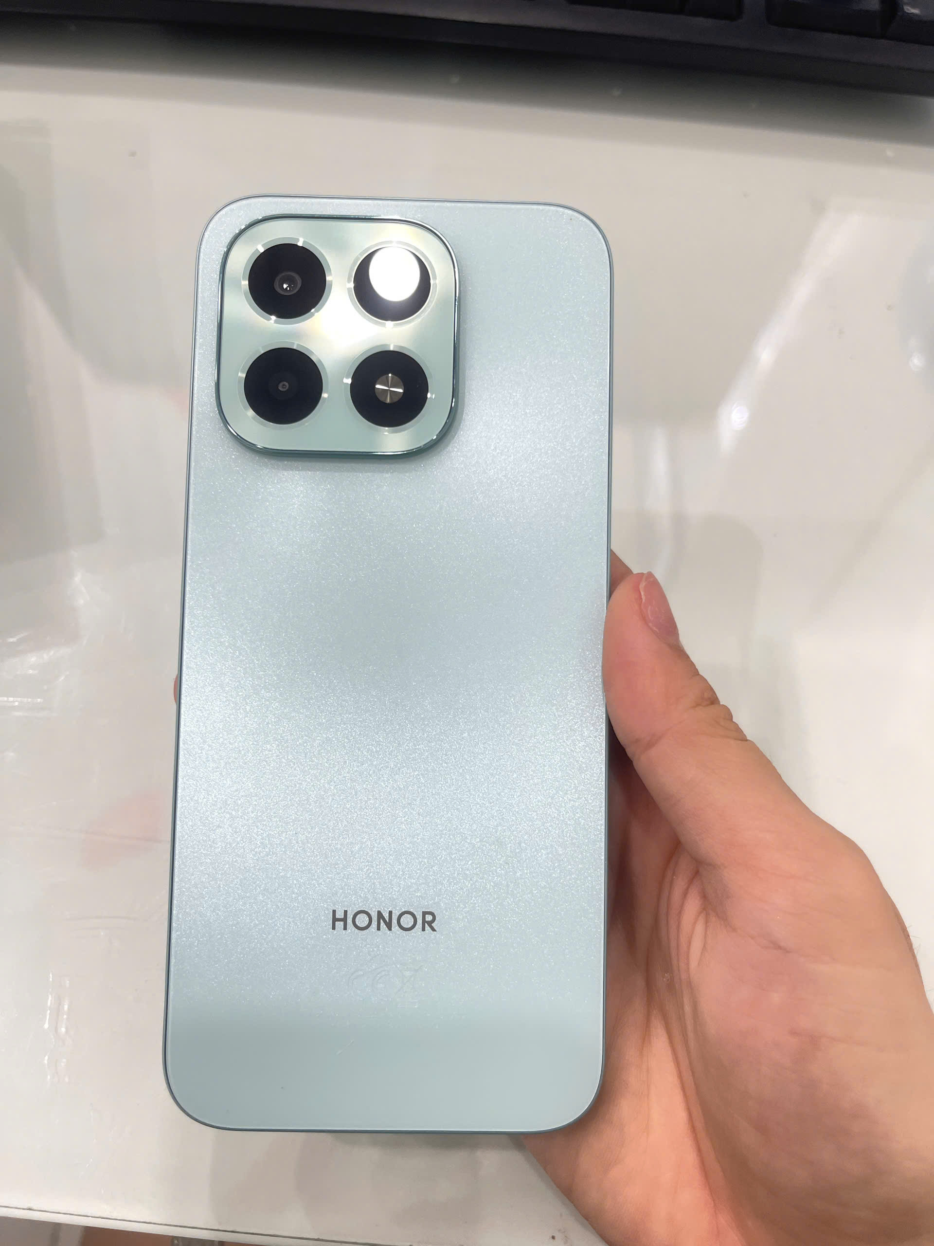 Điện thoại thông minh Honor X6c (6+128GB) Xanh