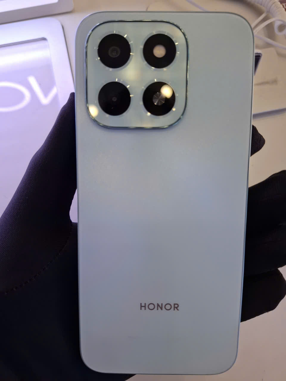 Điện thoại thông minh Honor X6c (6+128GB) Xanh (Ocean Cyan)