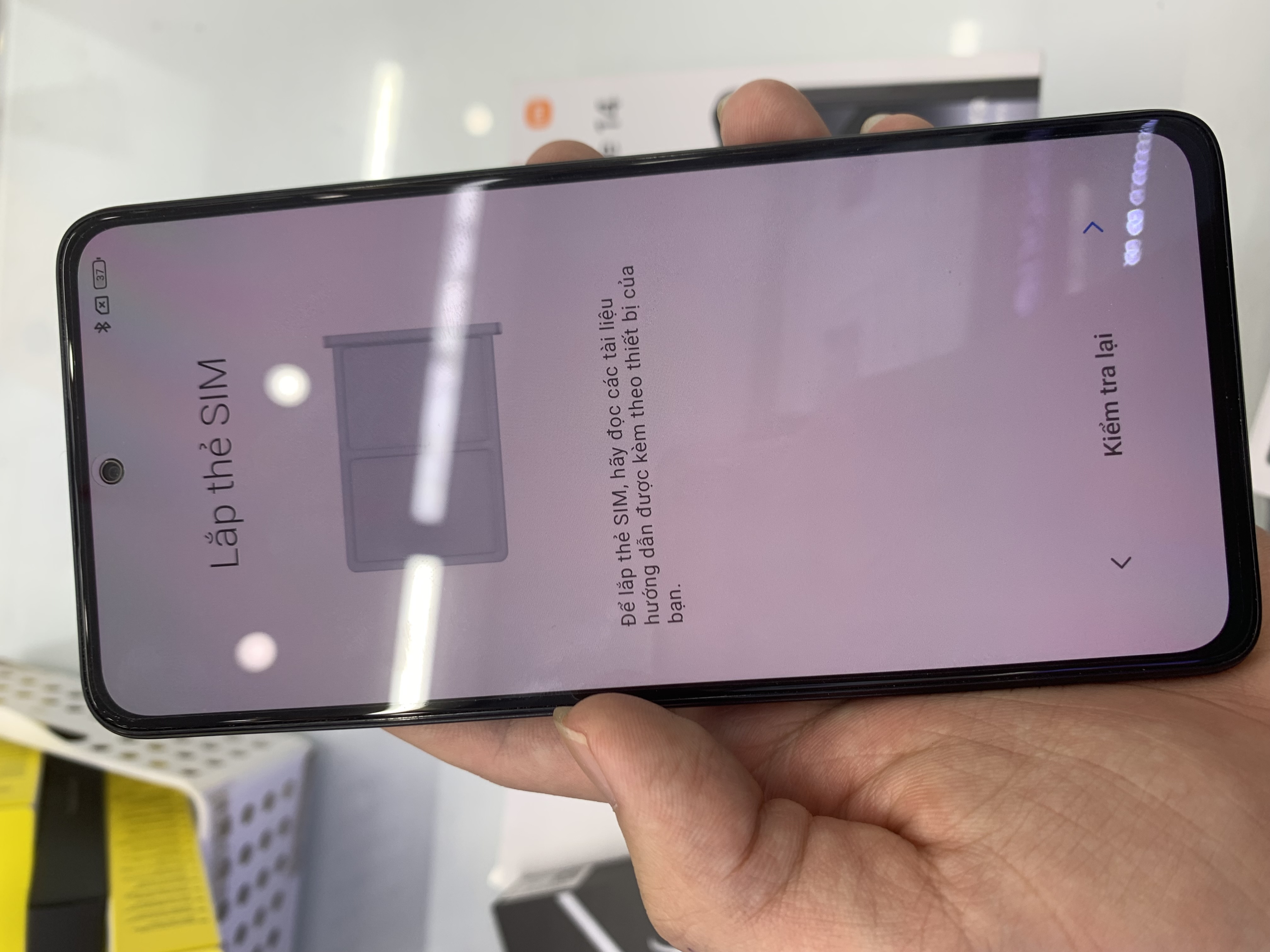 ĐIỆN THOẠI DI ĐỘNG (TEL) REDMI NOTE 14 6.67"/MTK G99 Ultra/8G/128G/108+2+2MP/20MP/5500mAh (24117RN76O)/ĐEN