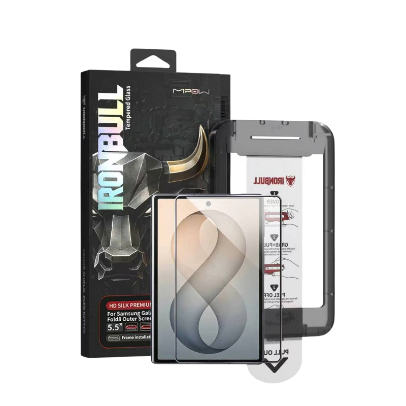 Mipow IronBull HD Silk Premium for Samsung Galaxy Z Fold 8 Outer Screen 5.5
