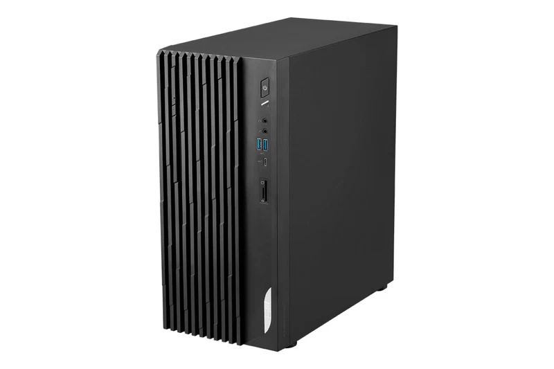 Case PC MSI PRO DP180 I5 mặt bên. Case PC MSI PRO DP180 I5 mặt bên.