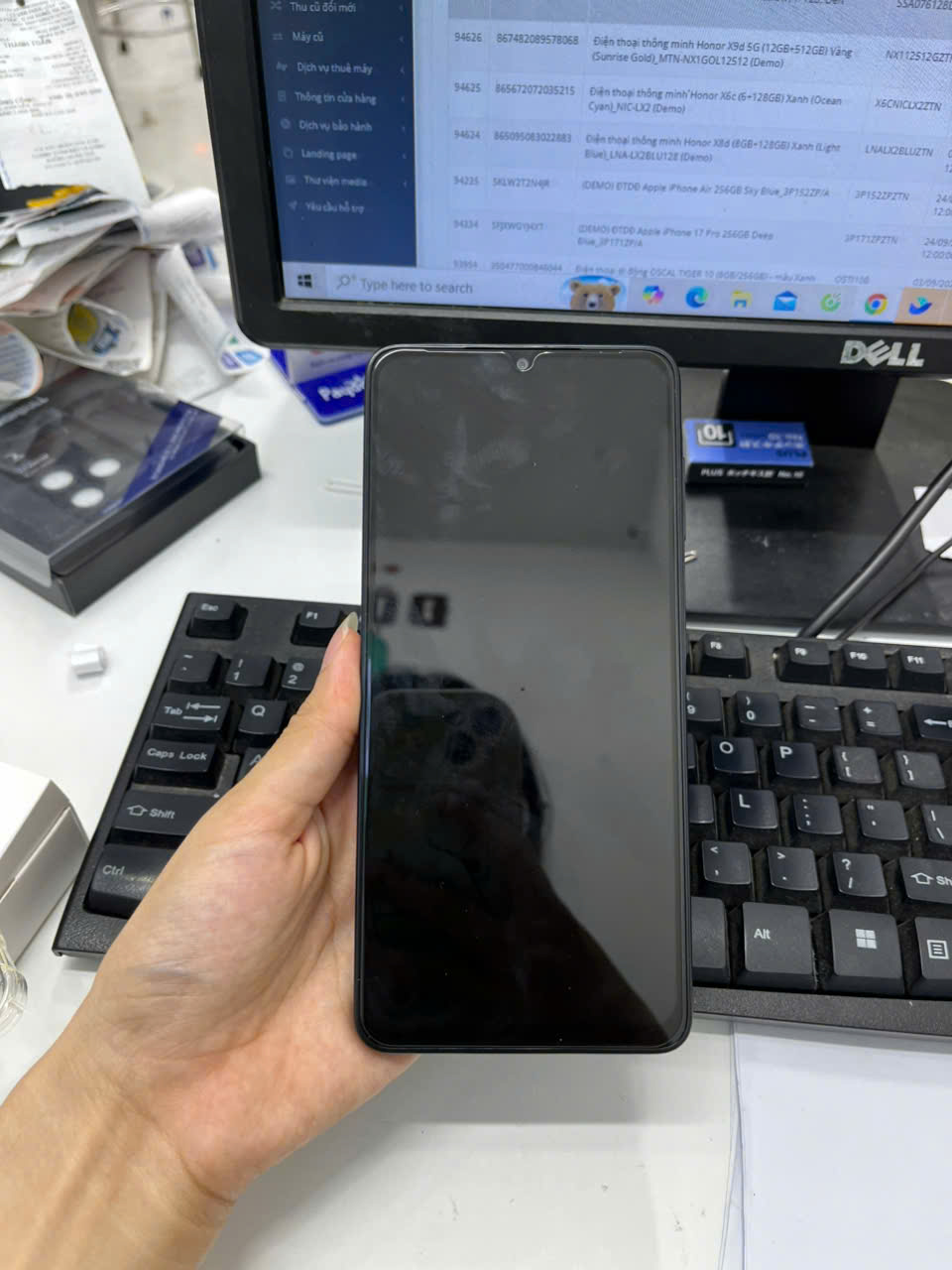ĐTDĐ Samsung A07 5G SM-A076BZKBXXV,4+128, Đen - 350252034086697 - SSA076128DEN