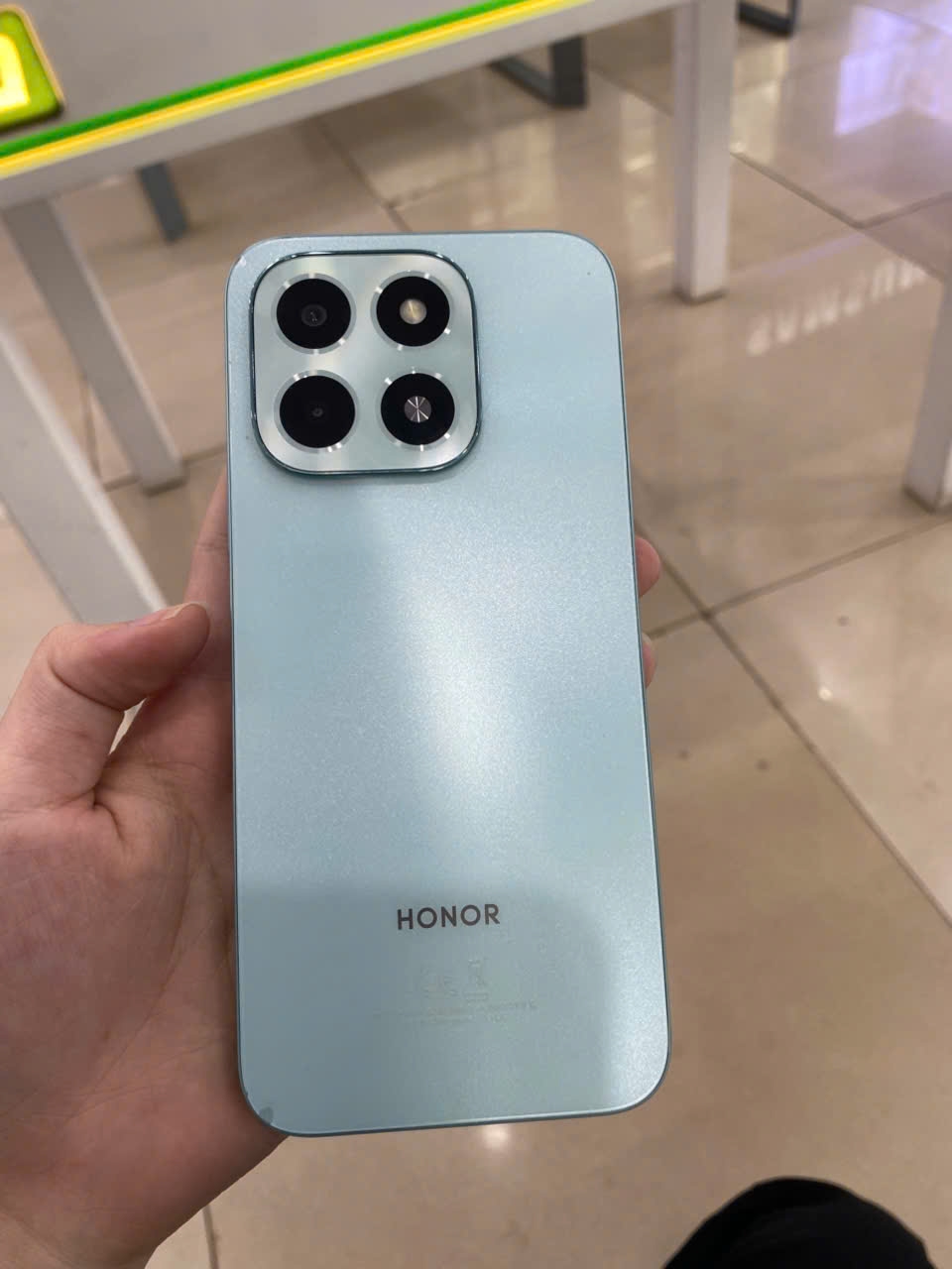 Điện thoại thông minh Honor X6c (6+128GB) Xanh (Ocean Cyan)_NIC-LX2  - 865672071562342 - X6CNICLX2ZTN