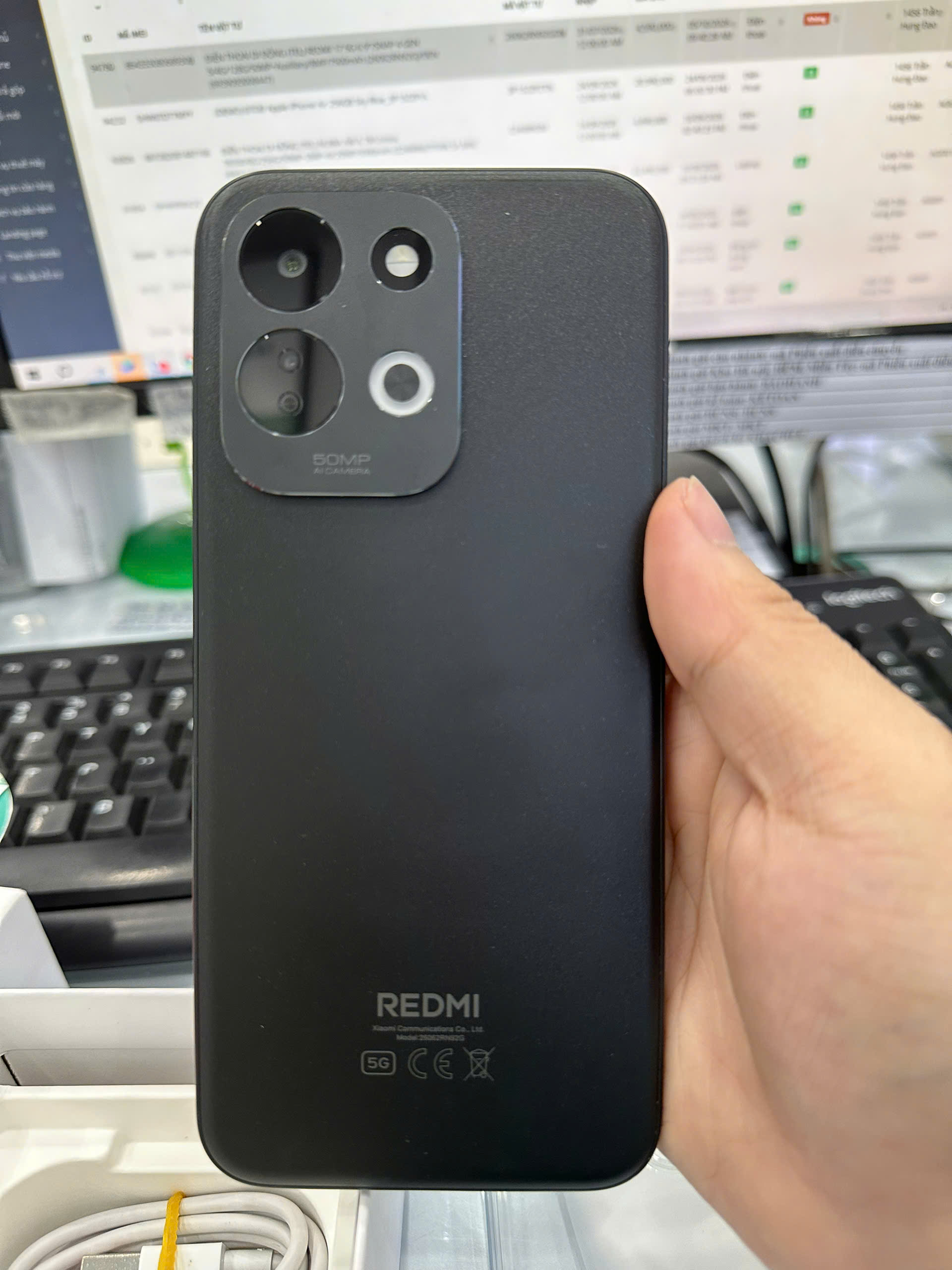 ĐTDĐ REDMI NOTE 17 5G 4/128 ĐEN - TBH