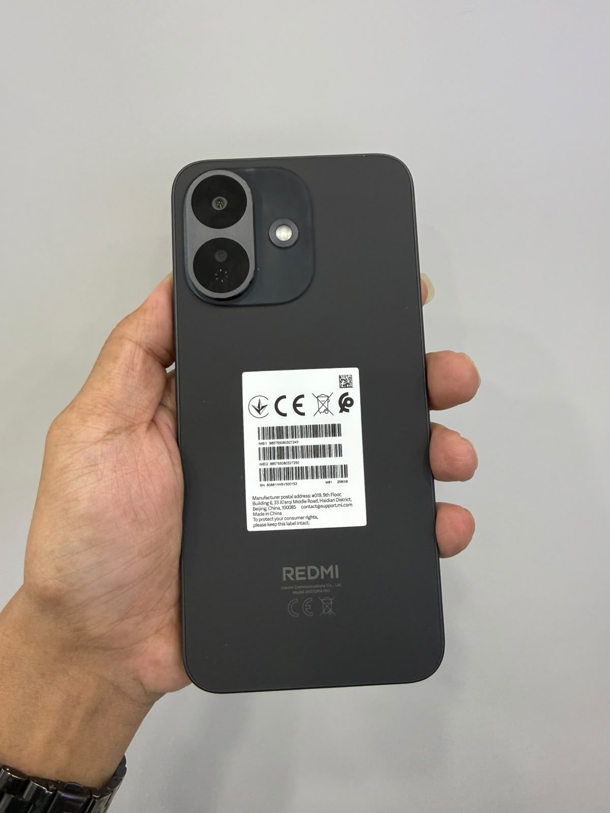 ĐIỆN THOẠI DI ĐỘNG (TEL) REDMI NOTE 17 PRO 5G 6.83"/SNAP 6S 4G GEN 4/6G/256G/50+8MP/16MP/8340mAh (2607DRA18G)/ĐEN