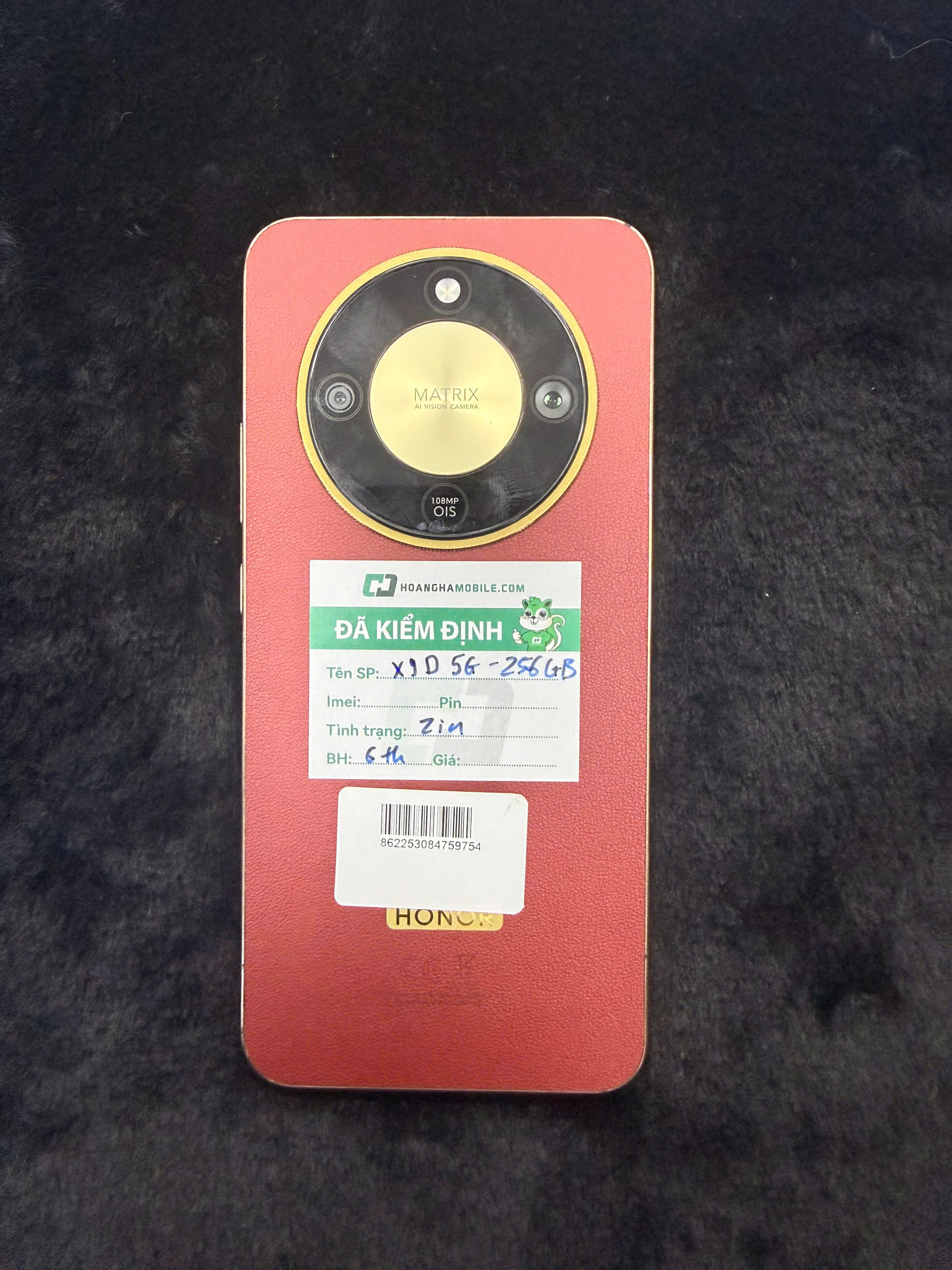 Điện thoại thông minh Honor X9d 5G (8GB+256GB) Vàng (Sunrise Gold)_MTN-NX1GOL8256 - 862253084759754 - NX1GOL8256
