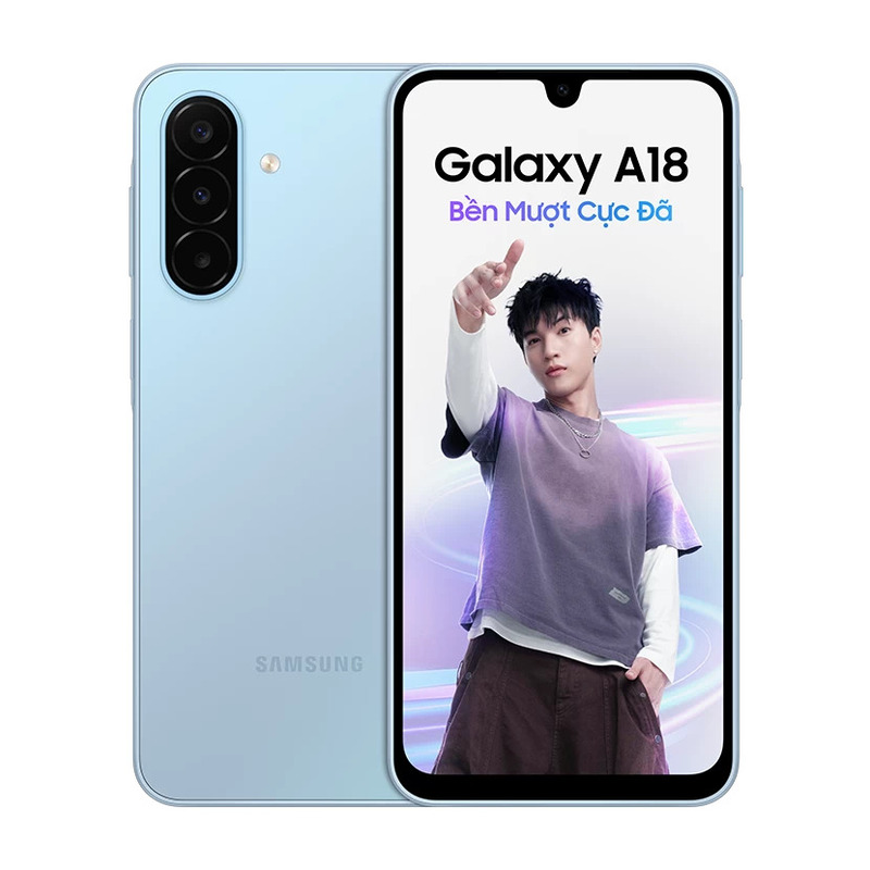 Samsung Galaxy A18 hướng đến người cần điện thoại phục vụ liên lạc, học tập và giải trí hàng ngày
