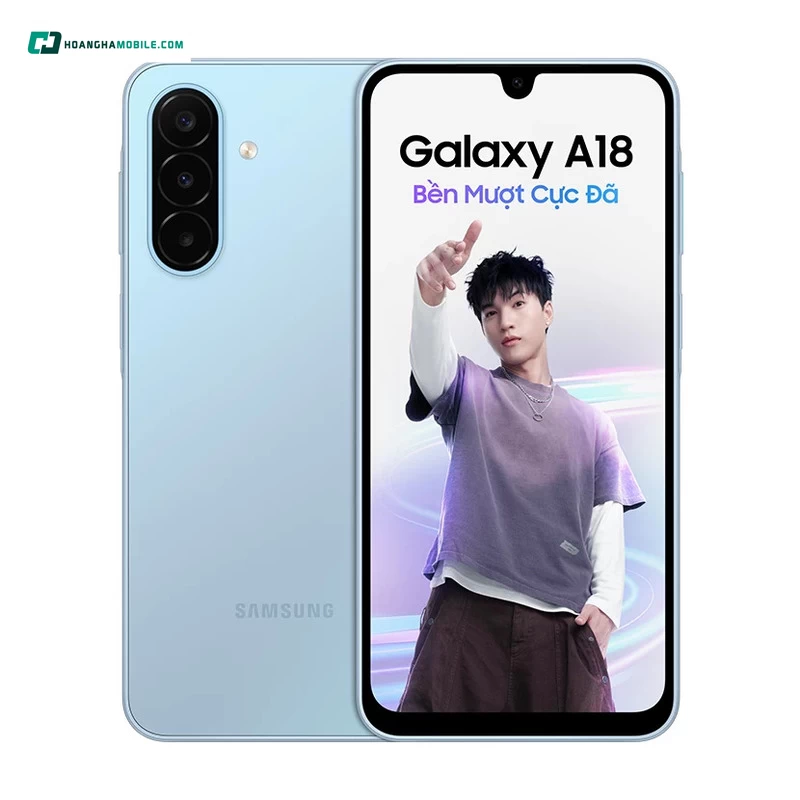 Samsung Galaxy A18 hướng đến người cần điện thoại phục vụ liên lạc, học tập và giải trí hàng ngày Samsung Galaxy A18 hướng đến người cần điện thoại phục vụ liên lạc, học tập và giải trí hàng ngày