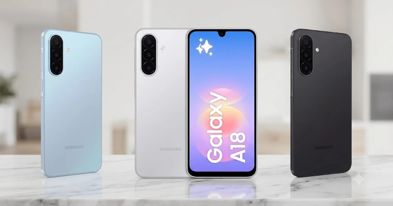 Samsung Galaxy A18 và Galaxy A08 khác nhau thế nào?