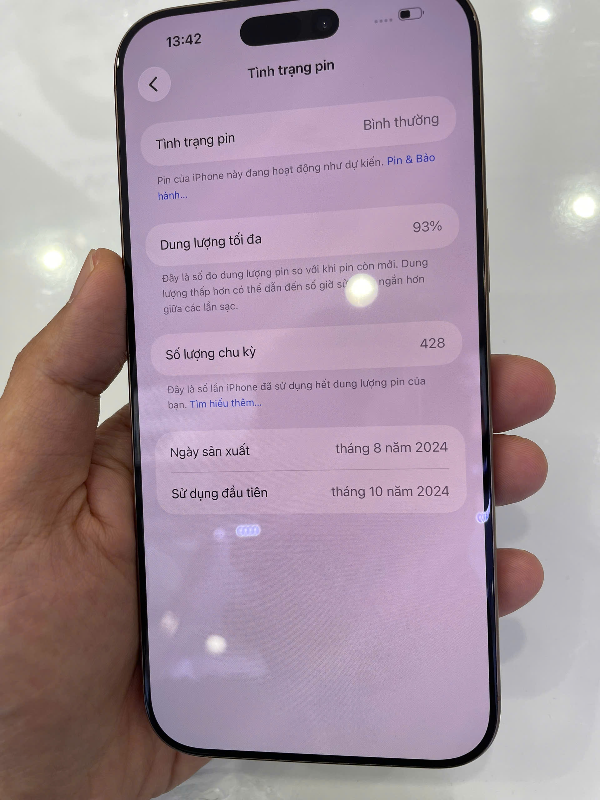 iPhone 16 Pro Max 256GB - Chính hãng VN/A Cũ