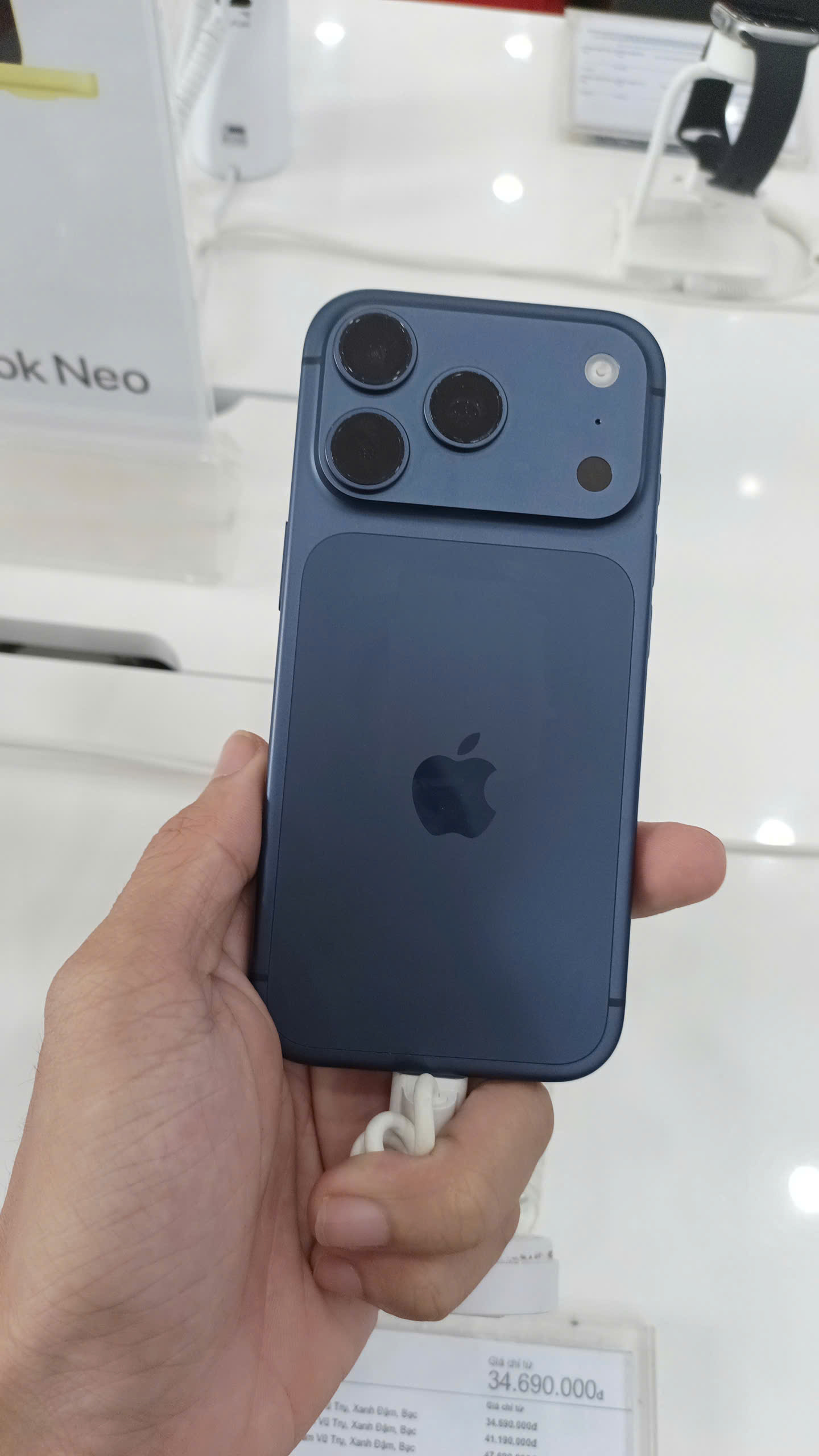 ĐTDĐ Apple iPhone 17 Pro 256GB Deep Blue_3P171ZP/A - SK9WQ2723J7 - 3P171ZPZTN