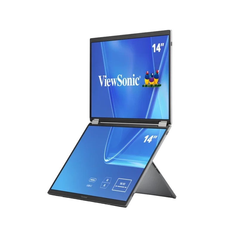 ViewSonic VG1457 là màn hình kép di động dành cho người thường xuyên làm việc trên laptop và cần thêm không gian hiển thị