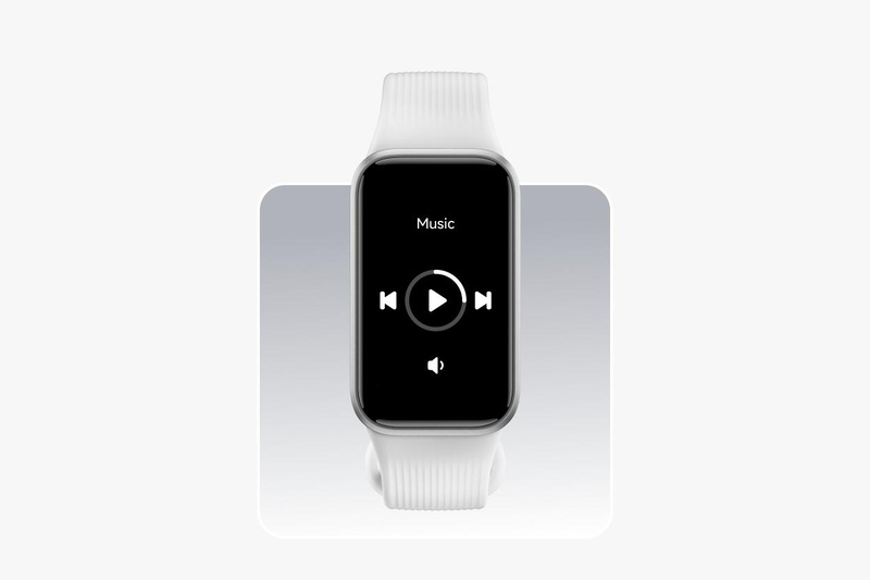 Xiaomi band 11 active điều khiển nhạc.