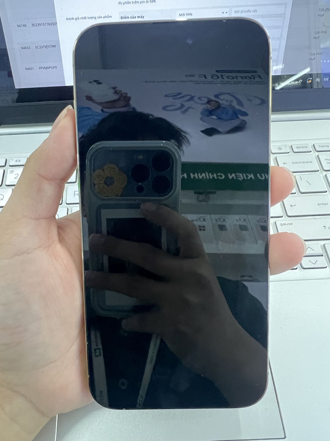 ĐTDĐ Apple iPhone 14 Pro Max 128GB Gold - Cũ