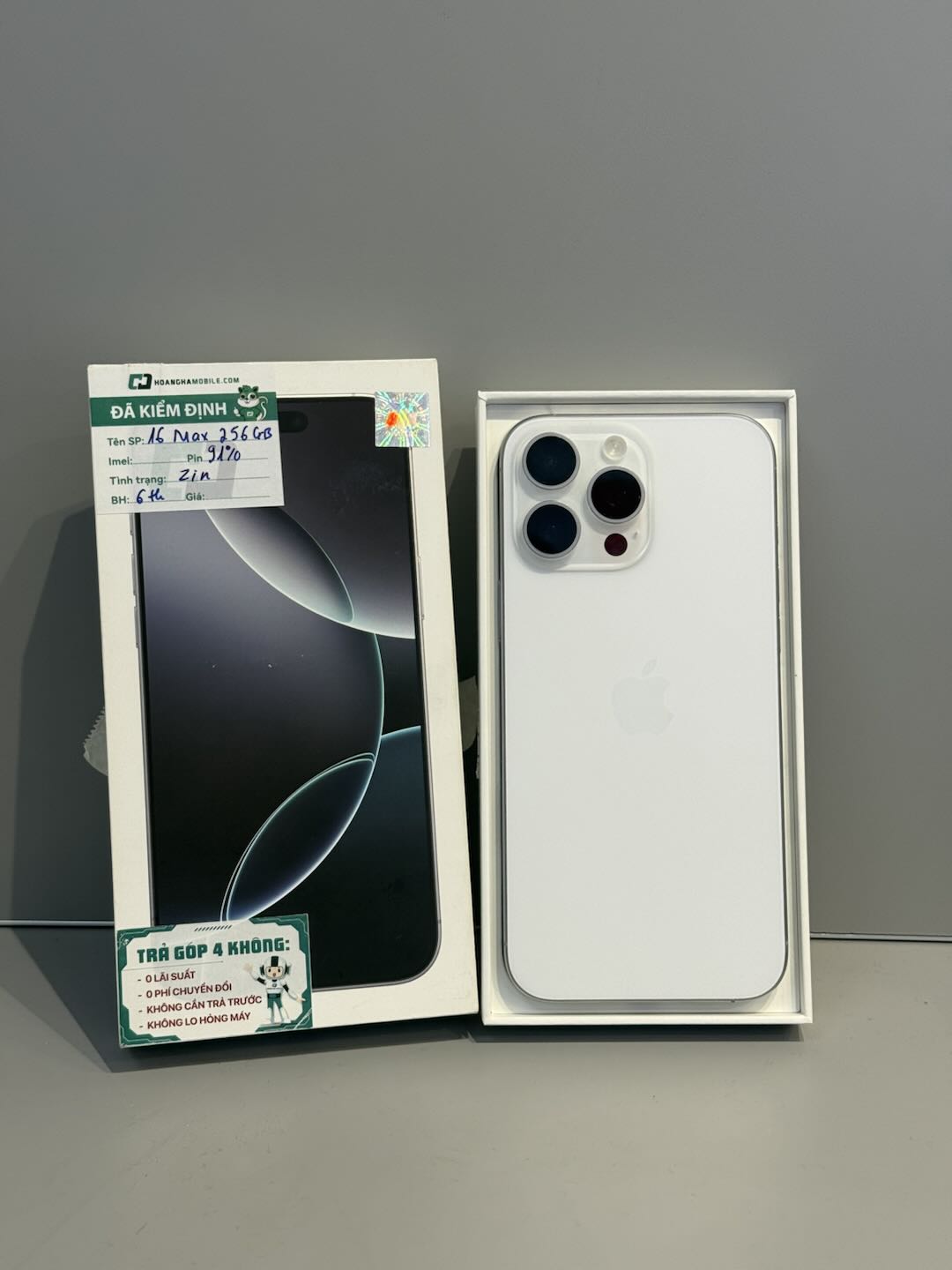 iPhone 16 Pro Max 256GB - Chính hãng VN/A Cũ