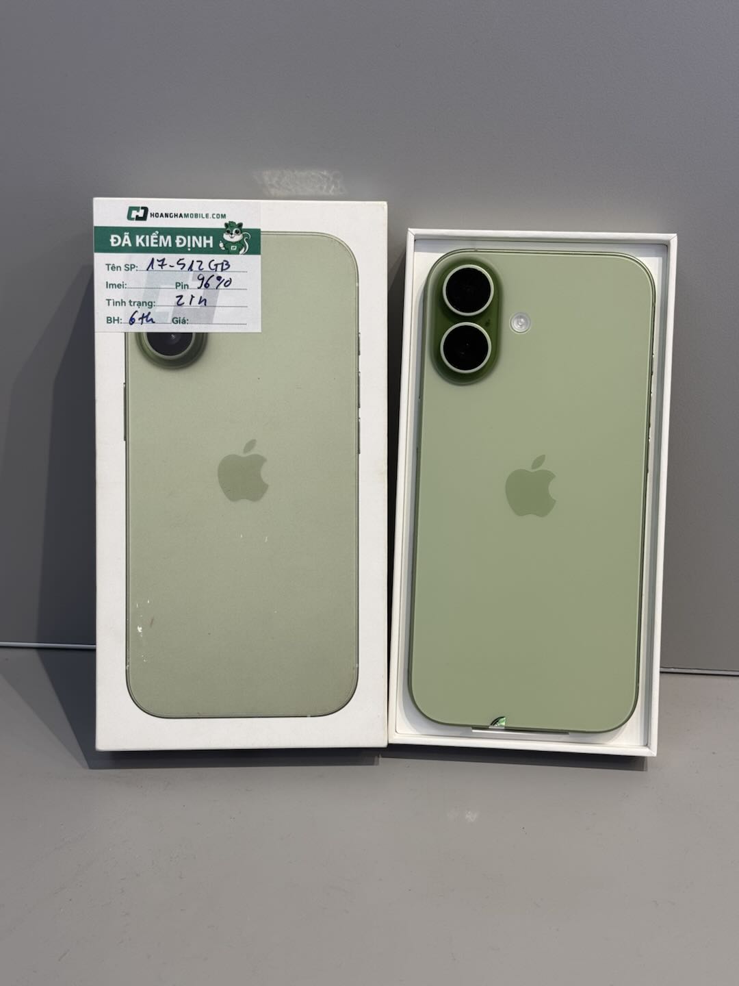 iPhone 17 512GB - Chính hãng Apple Việt Nam Cũ