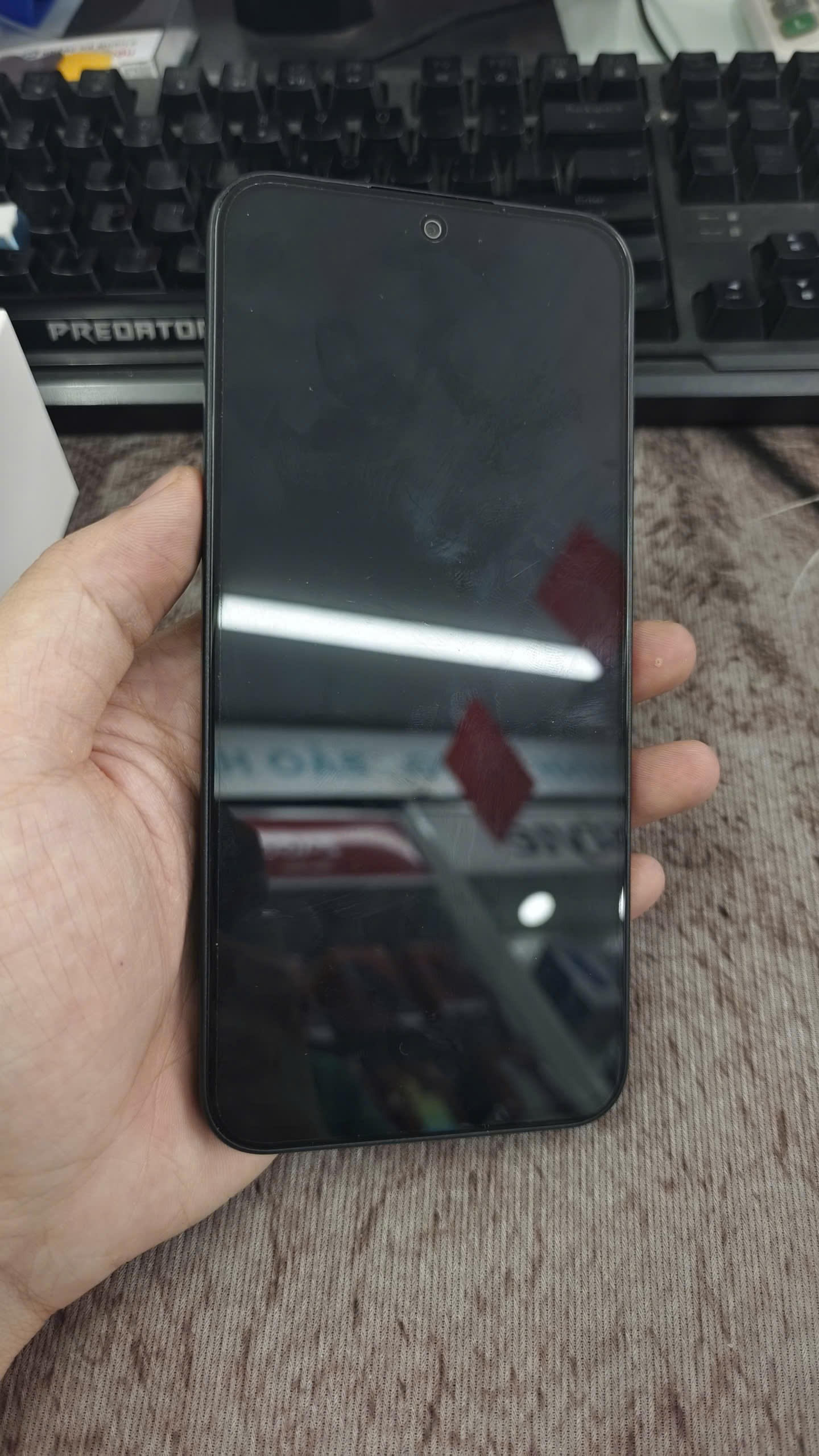 ĐIỆN THOẠI DI ĐỘNG (TEL) REDMI NOTE 17 5G 6.99"/SNAP 4 GEN 4/6G/128G/50MP+Auxiliary/16MP/7700mAh (26081RA18G)/ĐEN (6939093036457