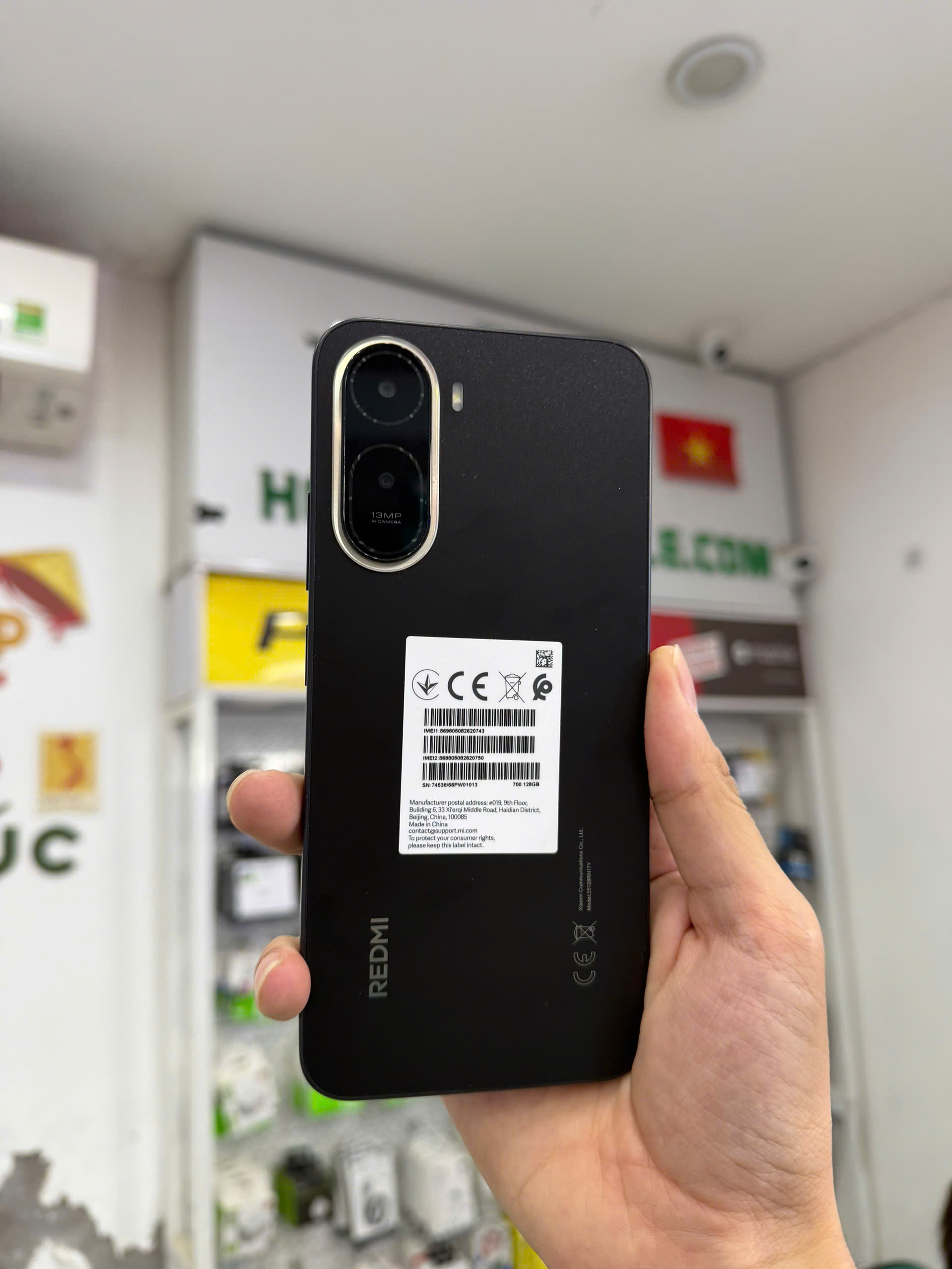 ĐIỆN THOẠI DI ĐỘNG (TEL) REDMI A7 PRO /4G/128G /ĐEN cũ