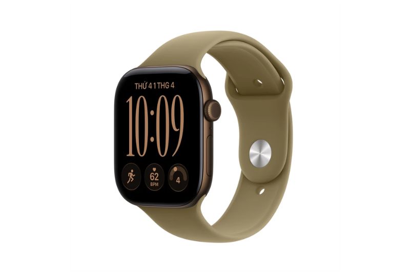 Apple Watch Series 12 - GPS, 46mm - Viền Nhôm Dây Cao Su M/L