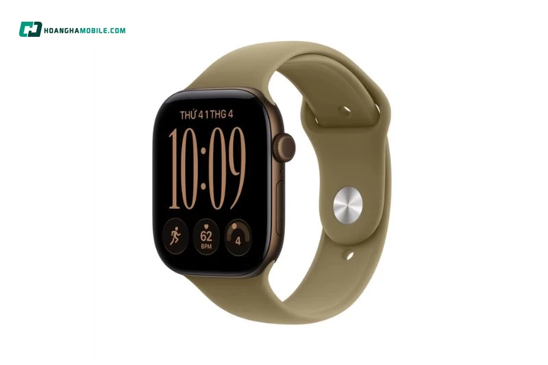 Apple Watch Series 12 - GPS, 46mm - Viền Nhôm Dây Cao Su M/L Apple Watch Series 12 - GPS, 46mm - Viền Nhôm Dây Cao Su M/L
