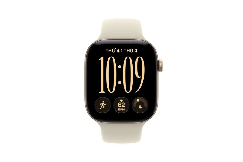 Apple Watch Series 12 - GPS + Cellular, 42mm - Viền Nhôm Dây Cao Su S/M Apple Watch Series 12 - GPS + Cellular, 42mm - Viền Nhôm Dây Cao Su S/M