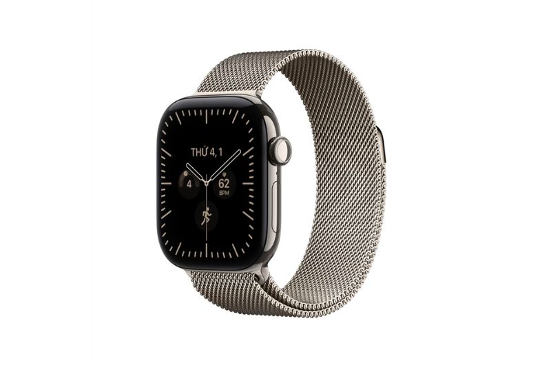 Apple Watch Series 12 46mm - GPS + Cellular - Viền Titan Dây Thép
