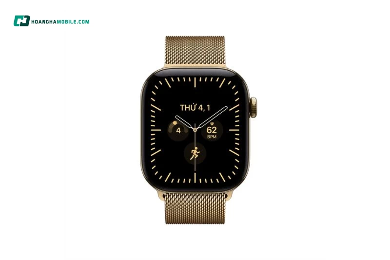 Màn hình 46mm mang lại lợi thế lớn với người thường xuyên tương tác trực tiếp trên đồng hồ. Màn hình 46mm mang lại lợi thế lớn với người thường xuyên tương tác trực tiếp trên đồng hồ.