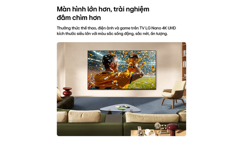 Smart Tivi LG NANO AI 4K 75 inch 2026 75NU855BPSA.