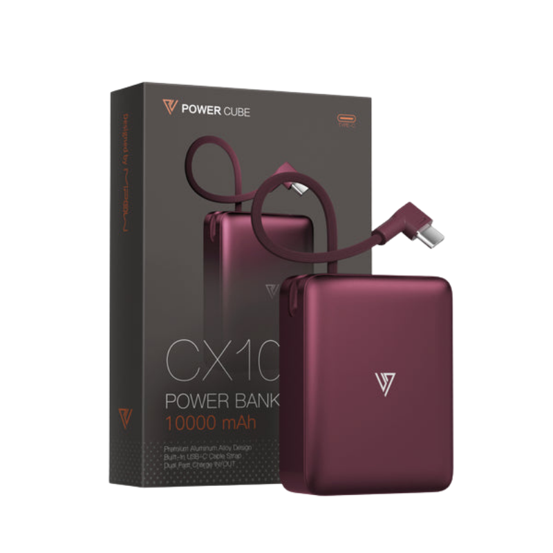 Sạc dự phòng POWERCUBE by MIPOW Ultra-Mini Aluminum 10000 mAh