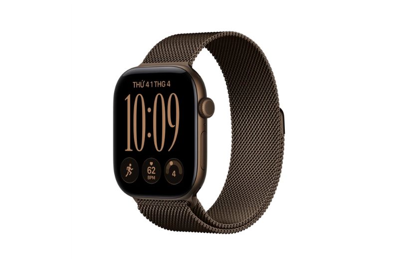 Apple Watch Series 12 - GPS, 46mm - Viền Nhôm Dây Thép S/M