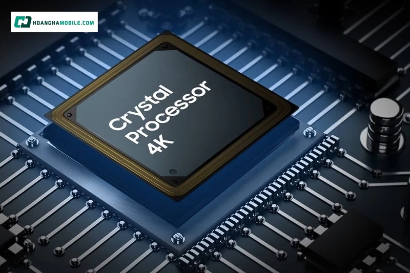 Crystal Processor 4K. Crystal Processor 4K.