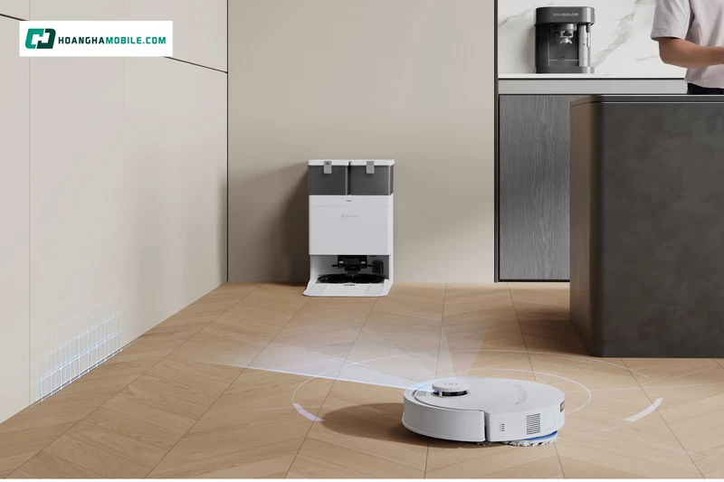 Robot hút bụi thông minh Ecovacs T30C Prime Omni. Robot hút bụi thông minh Ecovacs T30C Prime Omni.