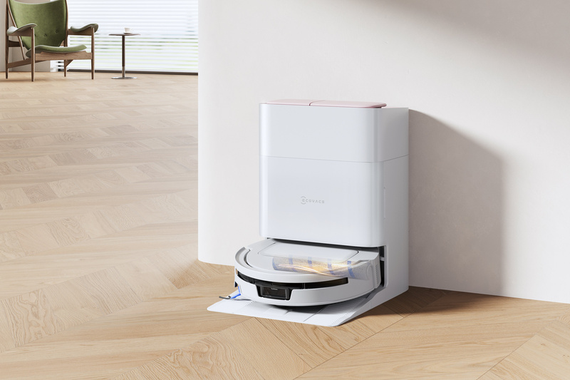 Robot hút bụi thông minh Ecovacs T80 Max Omni.