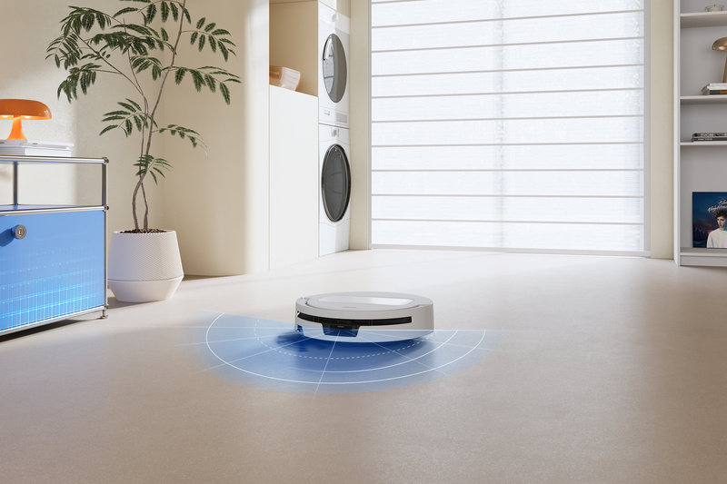 Robot hút bụi thông minh Ecovacs T80 Max Omni.