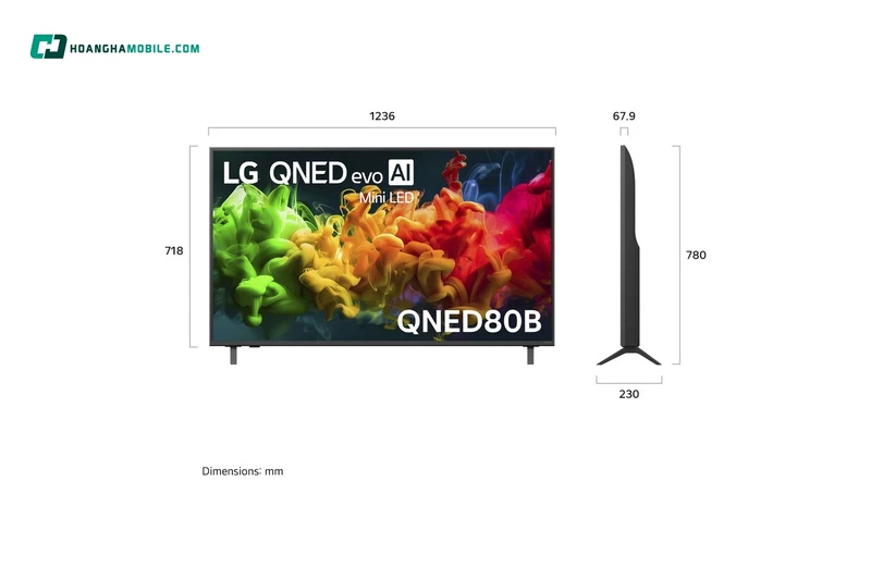 Smart Tivi LG QNED 4K 55 inch 2026 55QNED80BSA. Smart Tivi LG QNED 4K 55 inch 2026 55QNED80BSA.