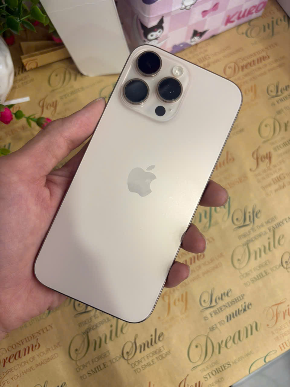 ĐTDĐ Apple iPhone 16 Pro Max 256GB Desert Titanium