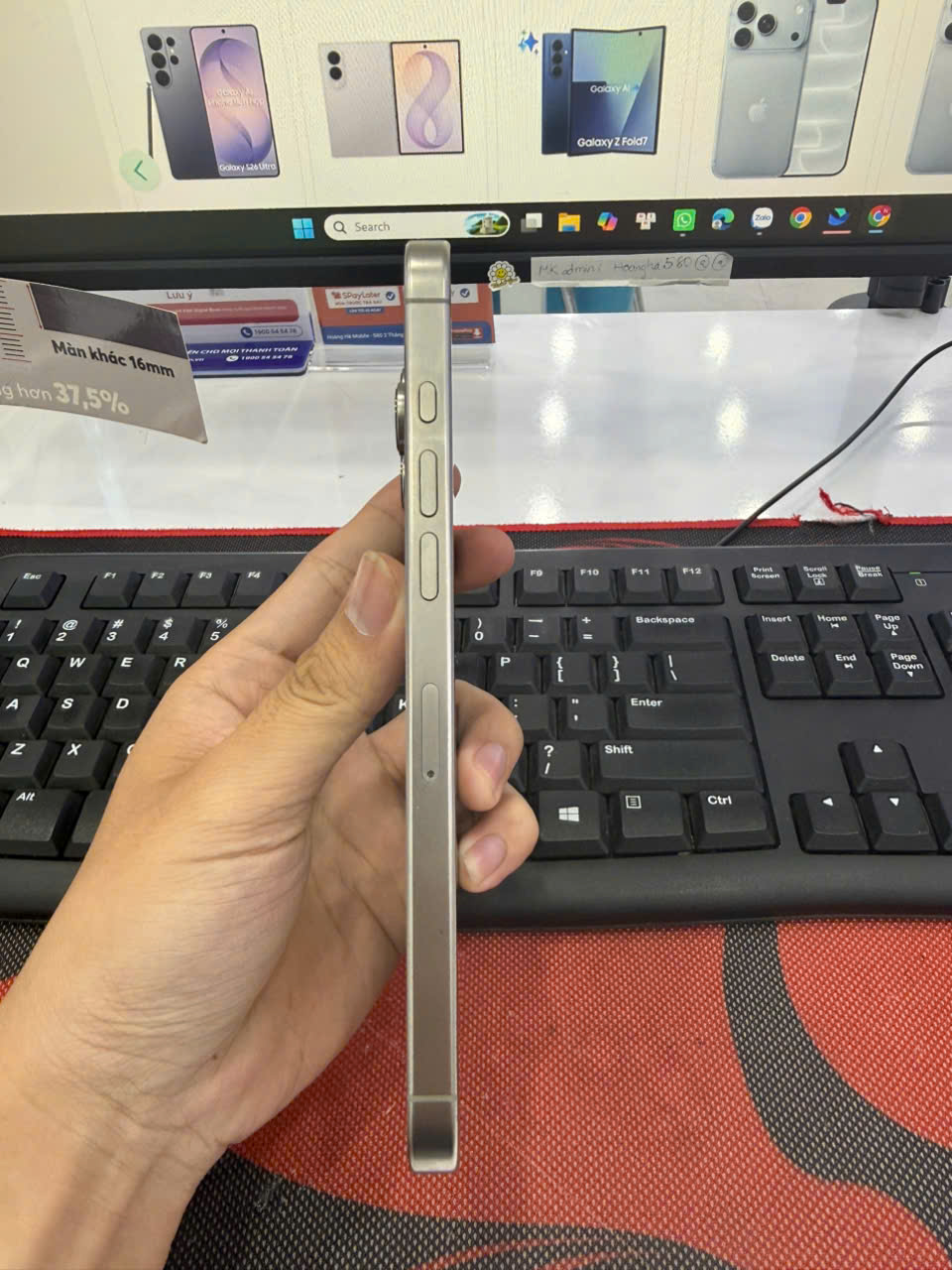 ĐTDĐ Apple iPhone 16 Pro Max 256GB Natural Titanium