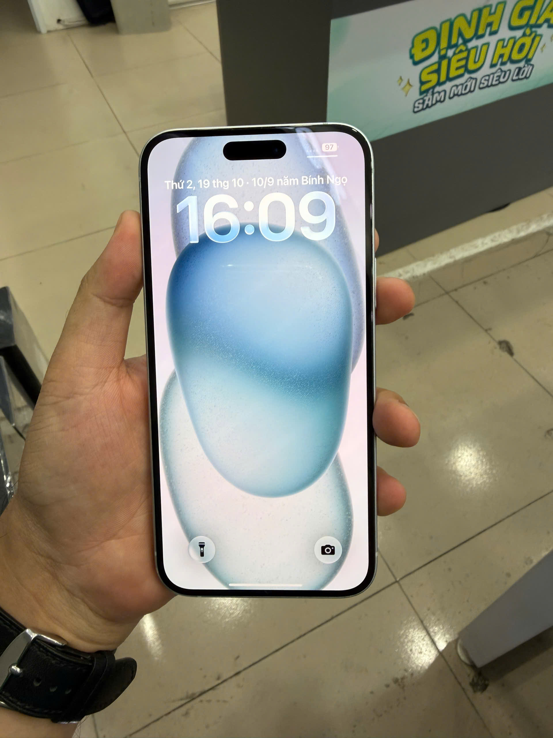 iPhone 15 Plus 256GB Xanh dương - Chính hãng VN/A