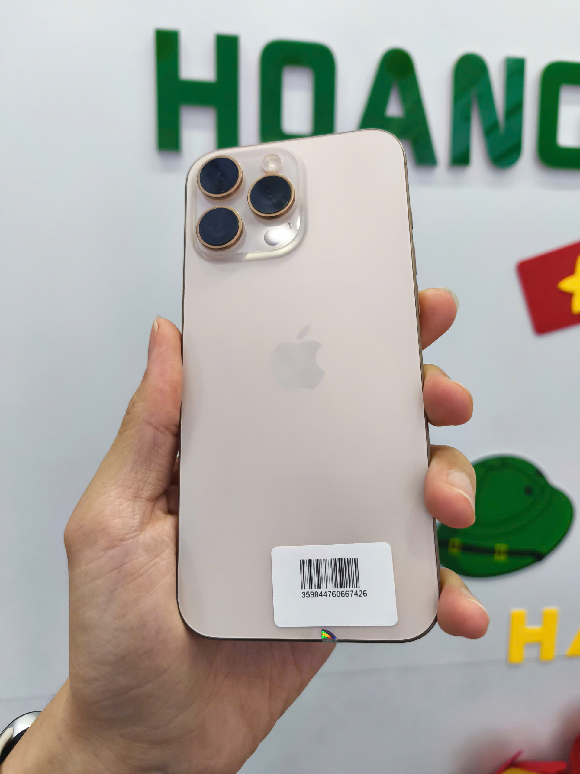 ĐTDĐ Apple iPhone 16 Pro Max 256GB - Cũ - Gold